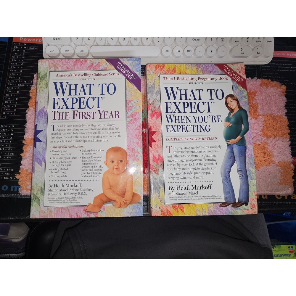 Workman Publishing What To Expect Books Parenting OS Multi Excellent Reference